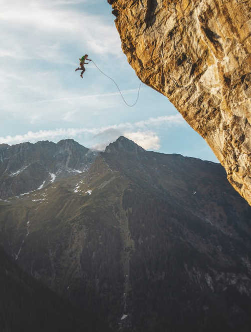 Escalade spectaculaire