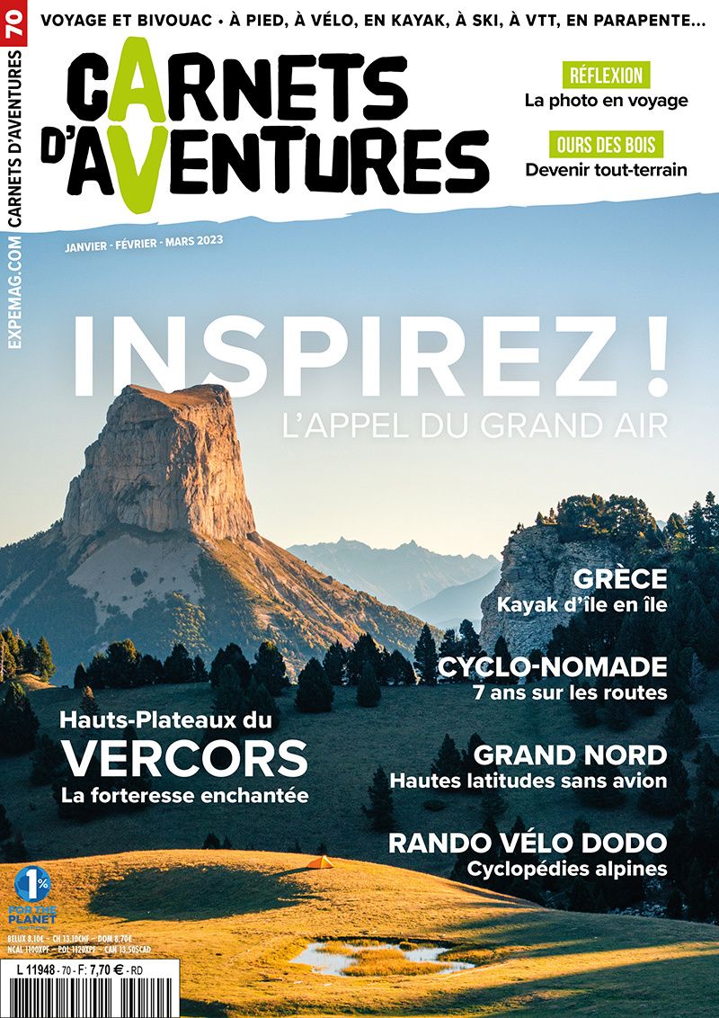 Carnets d'Aventures n°70, inspirer !